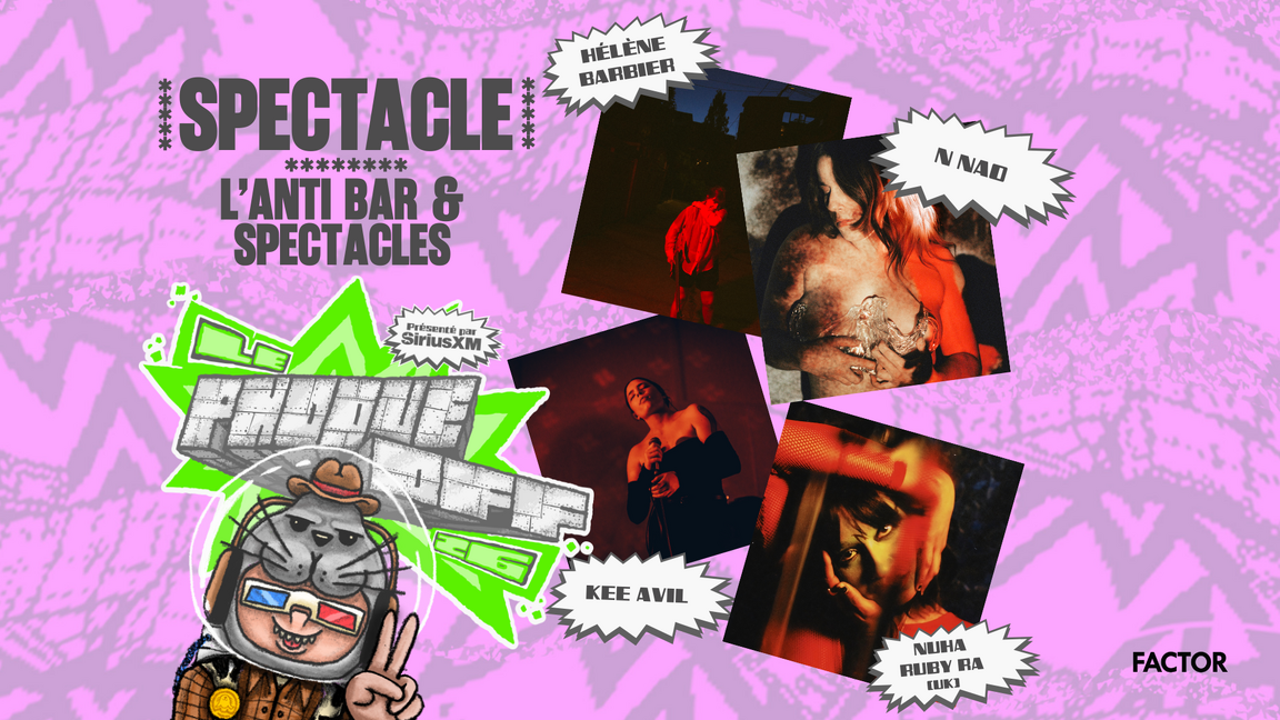 Hélène Barbier + N Nao + Nuha Ruby Ra // Le Phoque OFF 2026