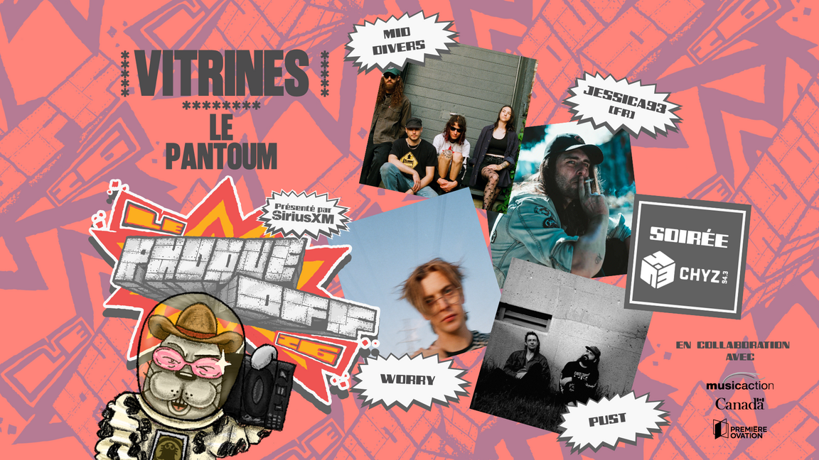 Soirée CHYZ // Mid Divers  + Jessica93 + Worry + PUST // Le Phoque OFF