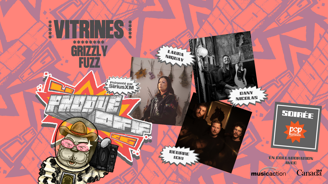 Soirée POP Montréal // Laura Niquay + Dany Nicolas + Beurre // Le Phoque OFF