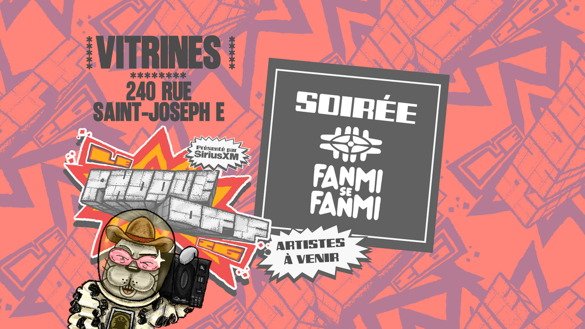 Soirée FANMI SE FANMI  // Le Phoque OFF