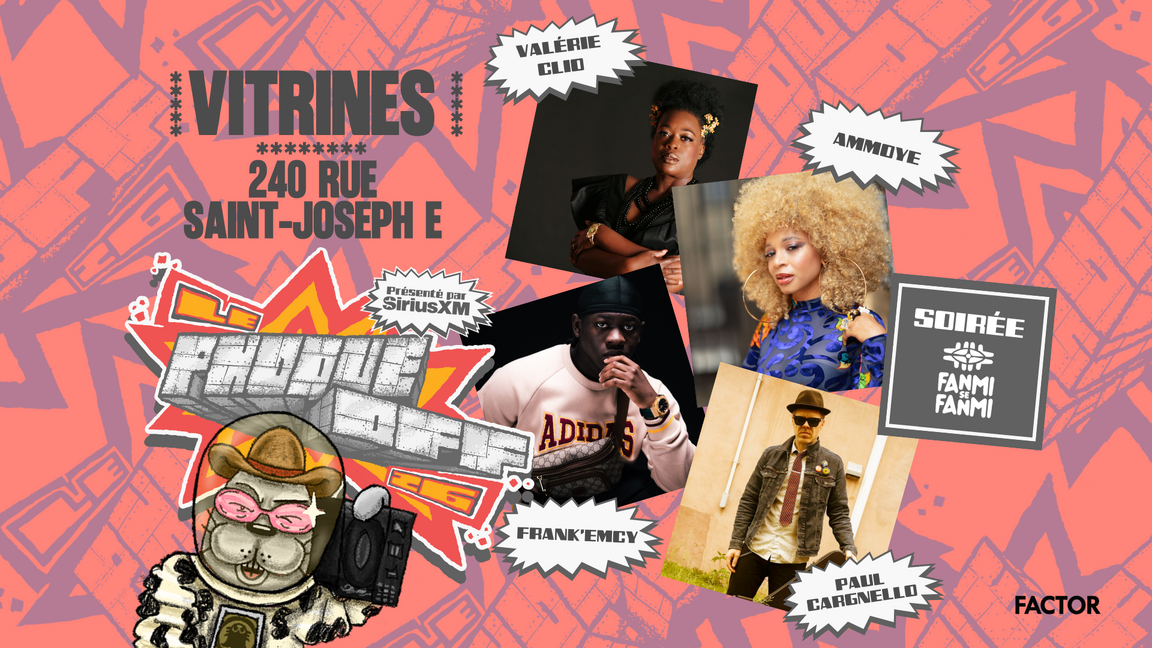 Soirée FANMI SE FANMI  //  Valérie Clio + Ammoye + Frank'emcy + Paul Cargnello // Le Phoque OFF 2026