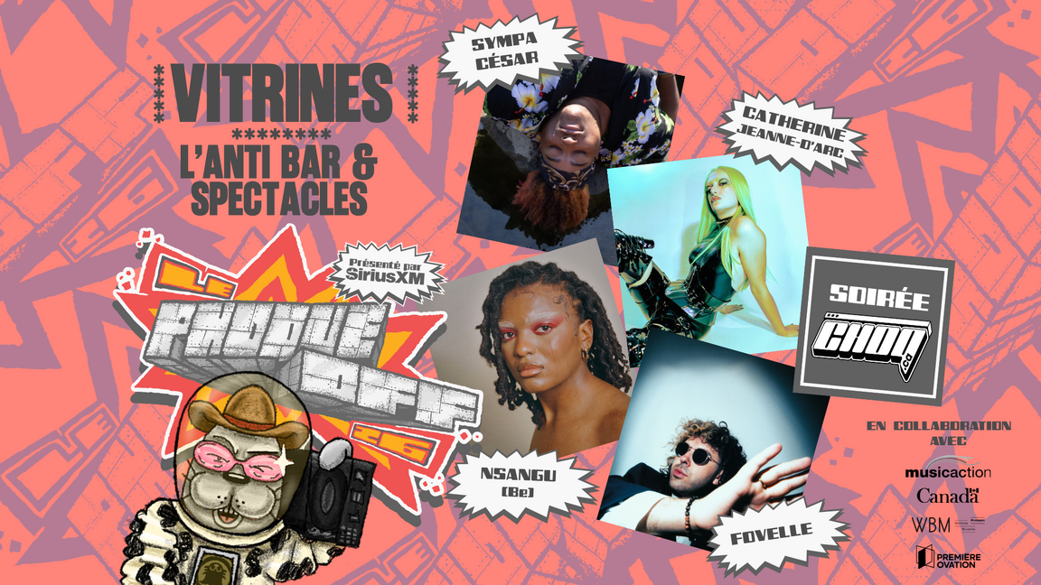 Sympa César + Catherine Jeanne-D'Arc + Nsangu + Fovelle  // Le Phoque OFF