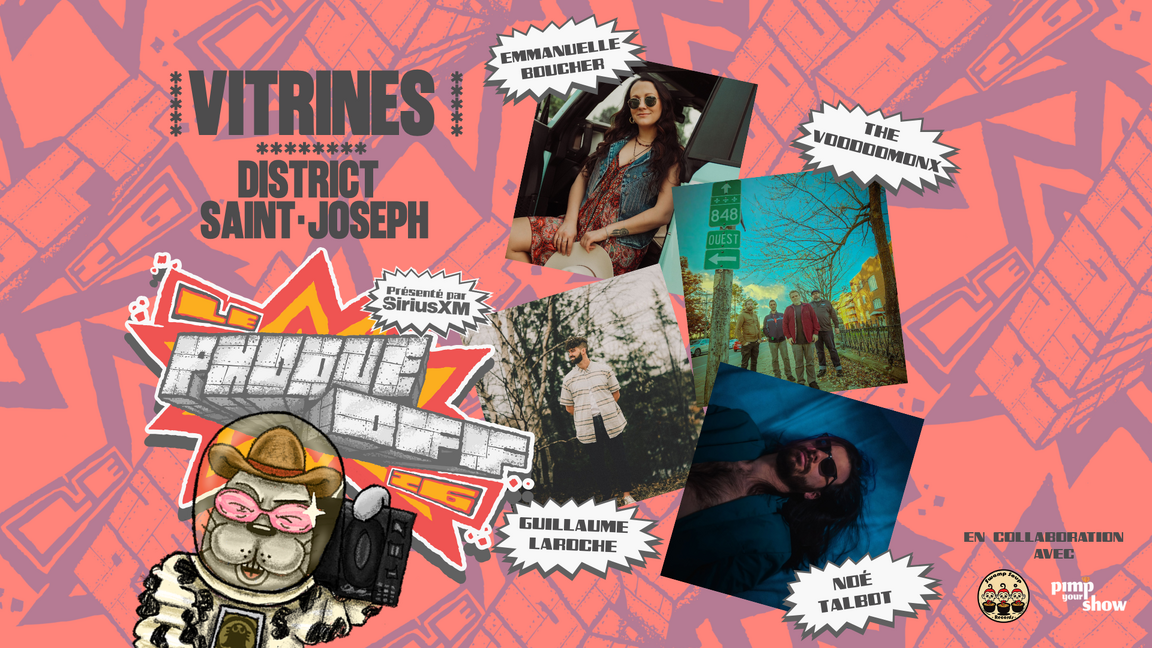 Emmanuelle Boucher + The VooDooMonx + Guillaume Laroche + Noé Talbot // Le Phoque OFF