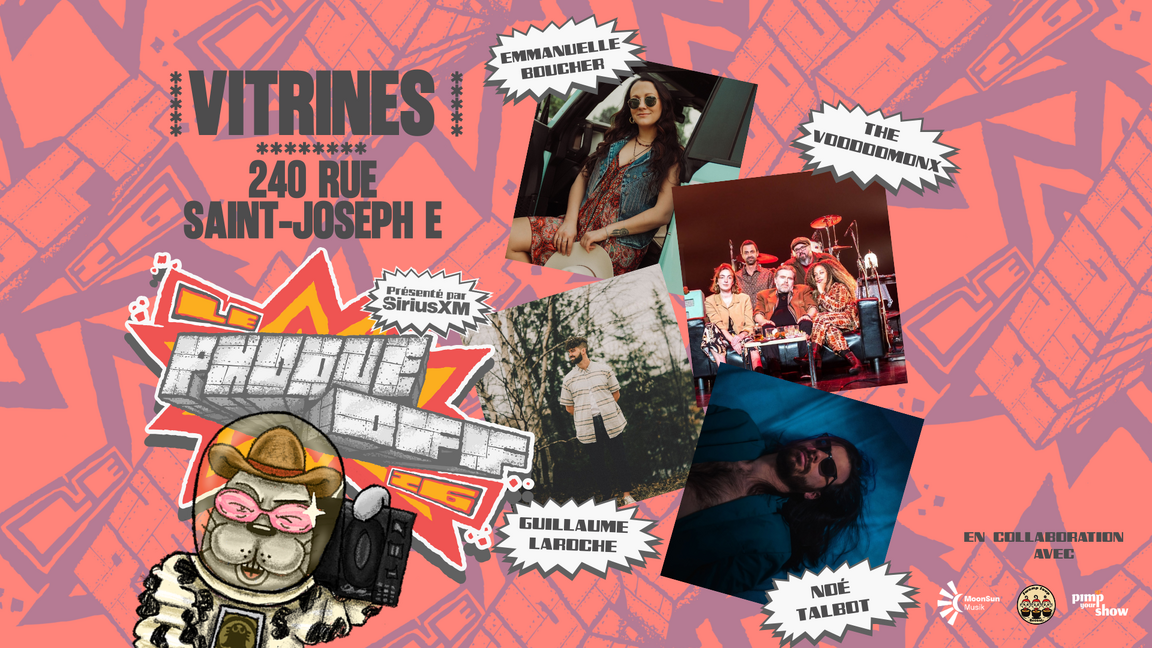 Emmanuelle Boucher + The VooDooMonx + Guillaume Laroche + Noé Talbot // Le Phoque OFF