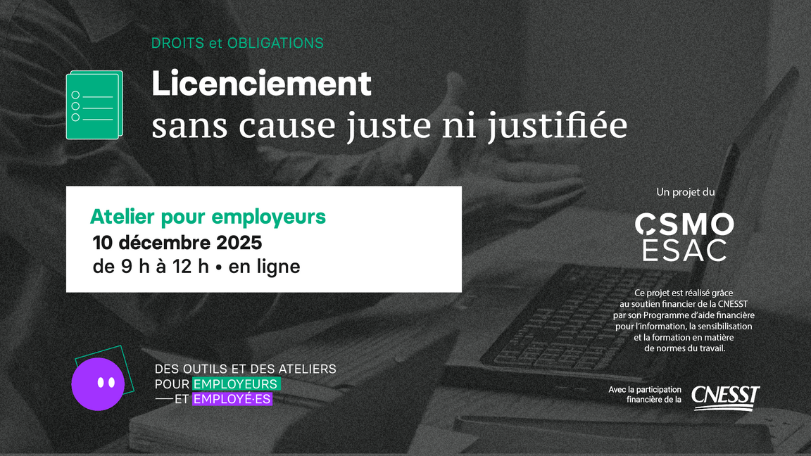 Licenciement sans cause juste et justifiée