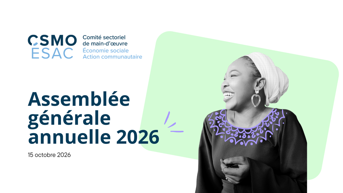 Assemblée générale annuelle du CSMO-ÉSAC