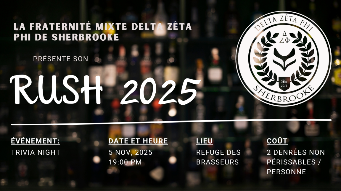 Trivia Night, RUSH 2025
