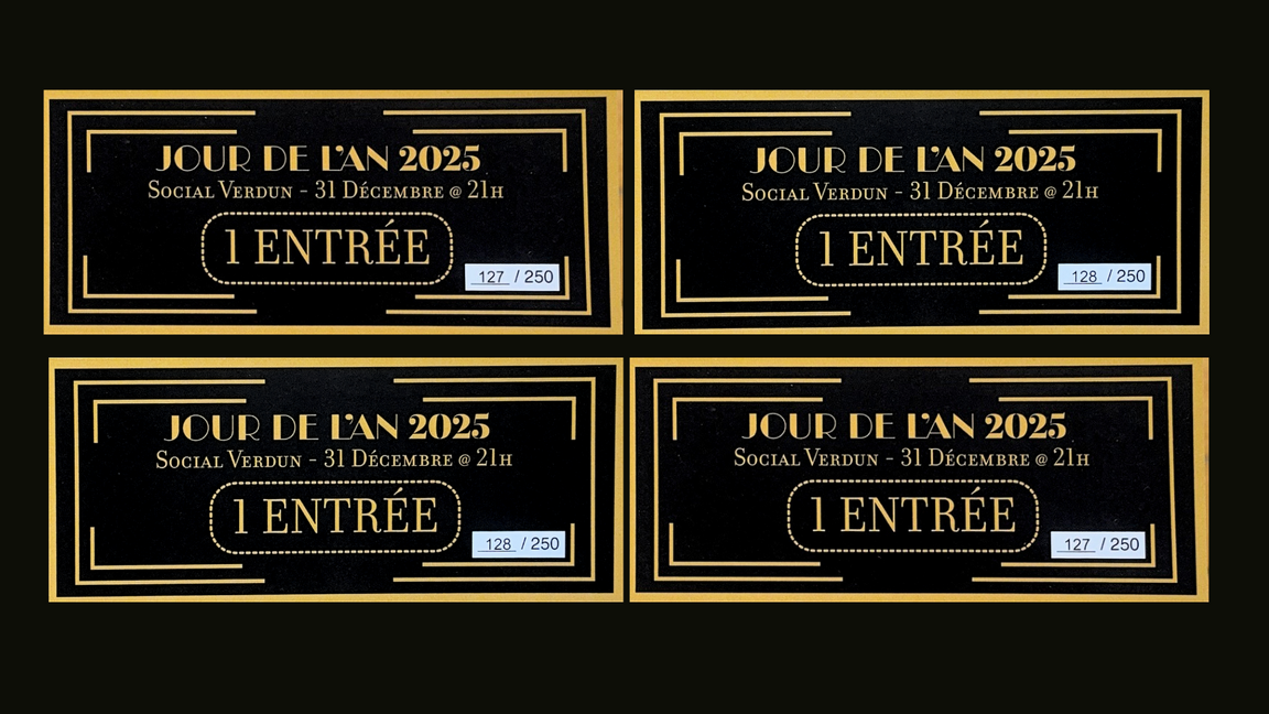 NEW YEARS PARTY 2025 - SOCIAL VERDUN