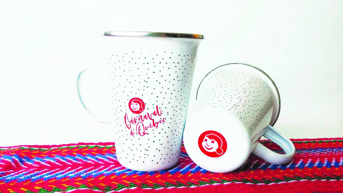 Carnaval Enamel Mug