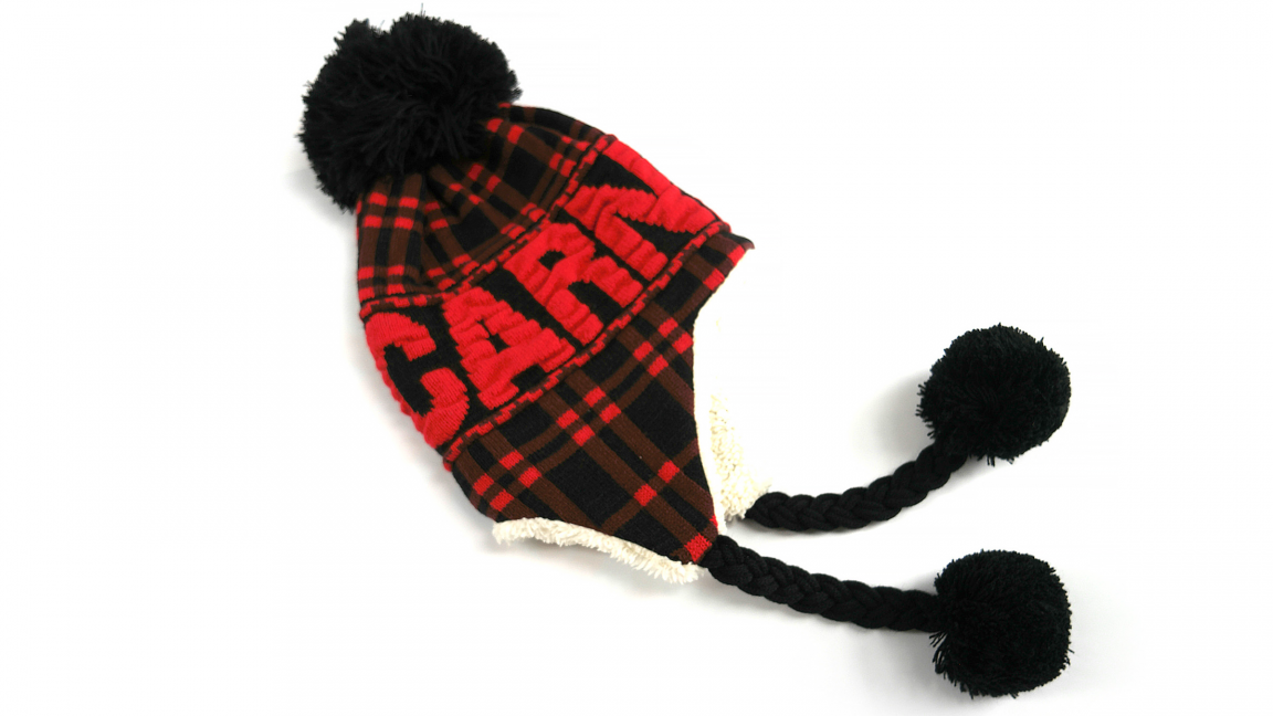 Checkered Tuque for Adults