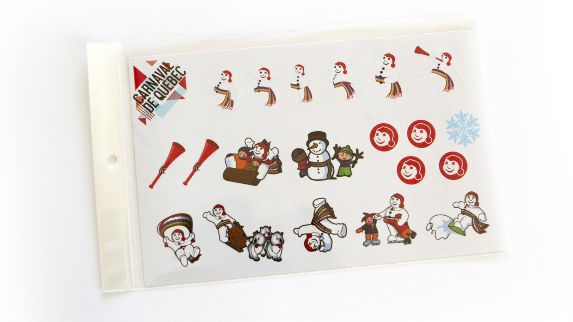 Bonhomme Carnaval Stickers