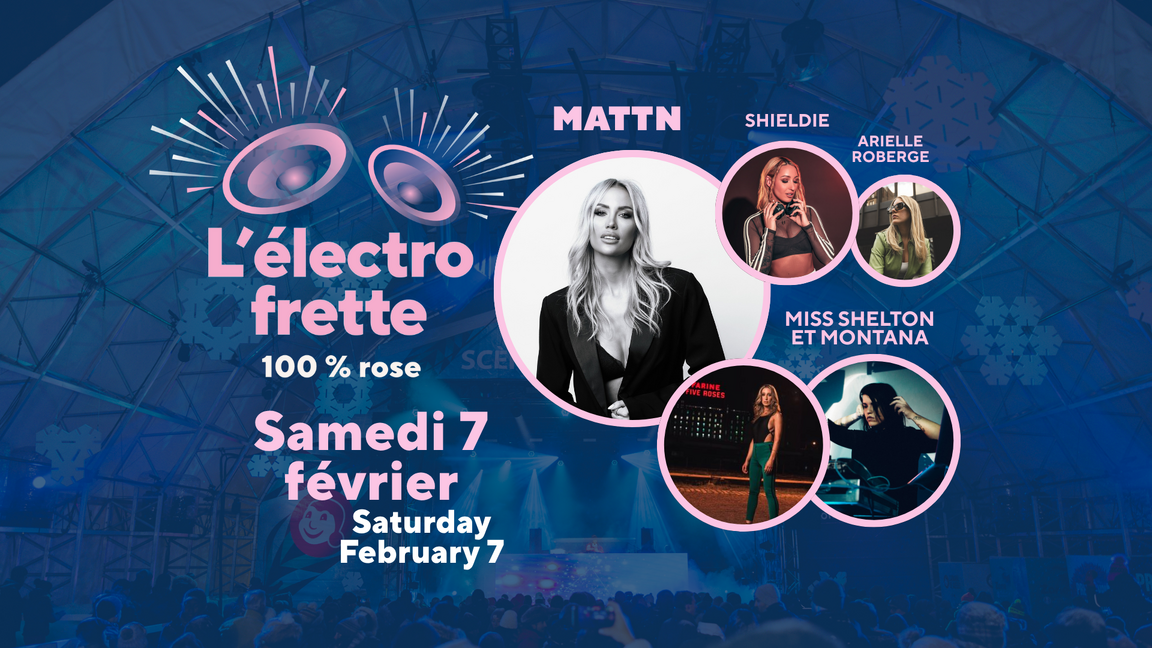 Front Stage Zone - Electro-Frette 100% pink