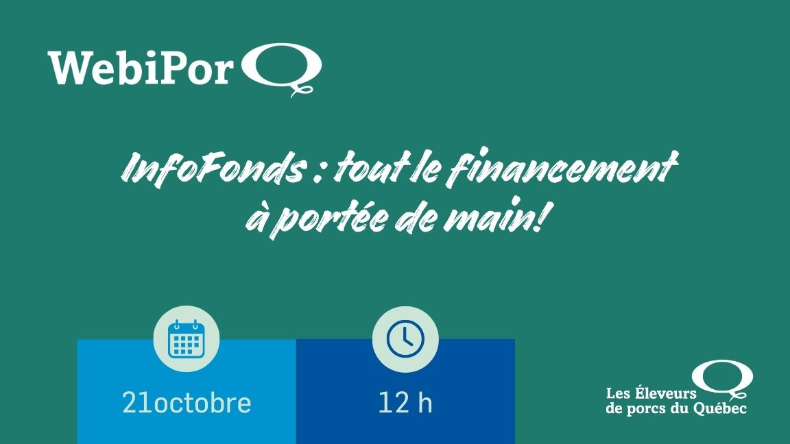 WebiPorQ - InfoFonds : tout le financement à portée de main