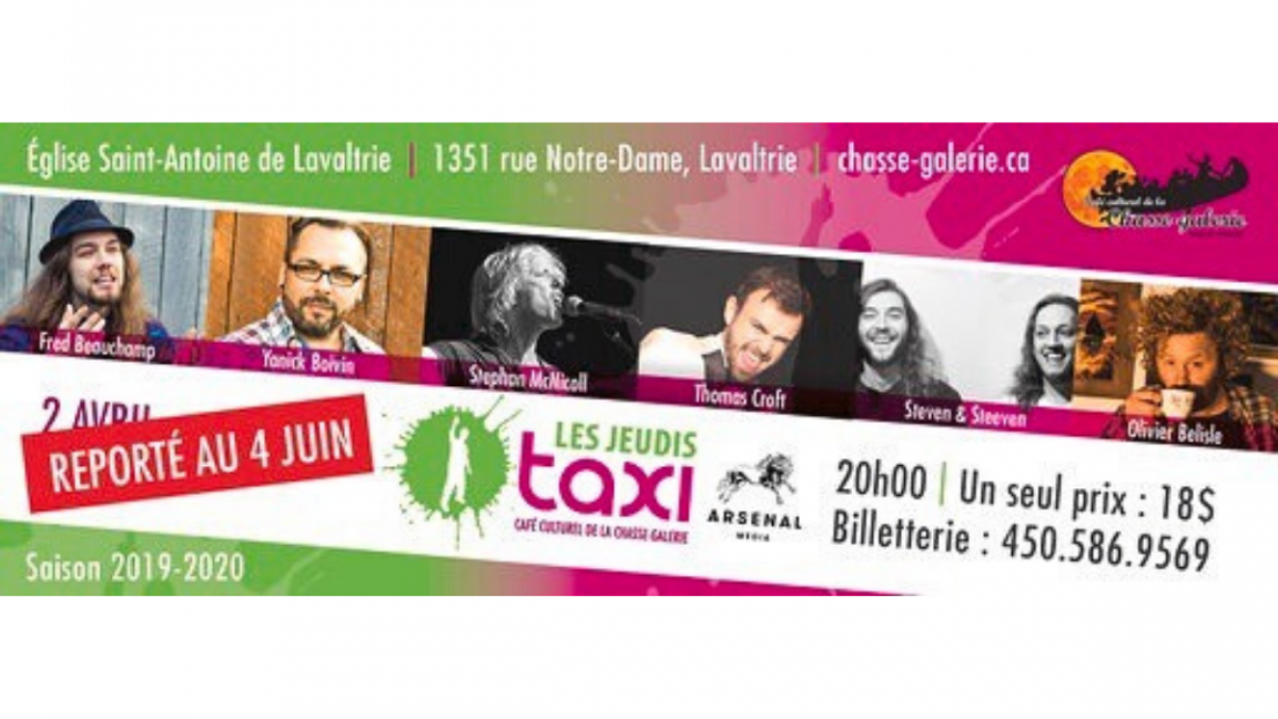 Les Jeudis taxi : 2 avril