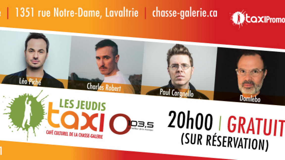 Jeudis Taxi O103,5 - Février 2021