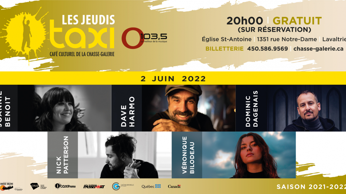Jeudis Taxi O103,5 - JUIN 2022