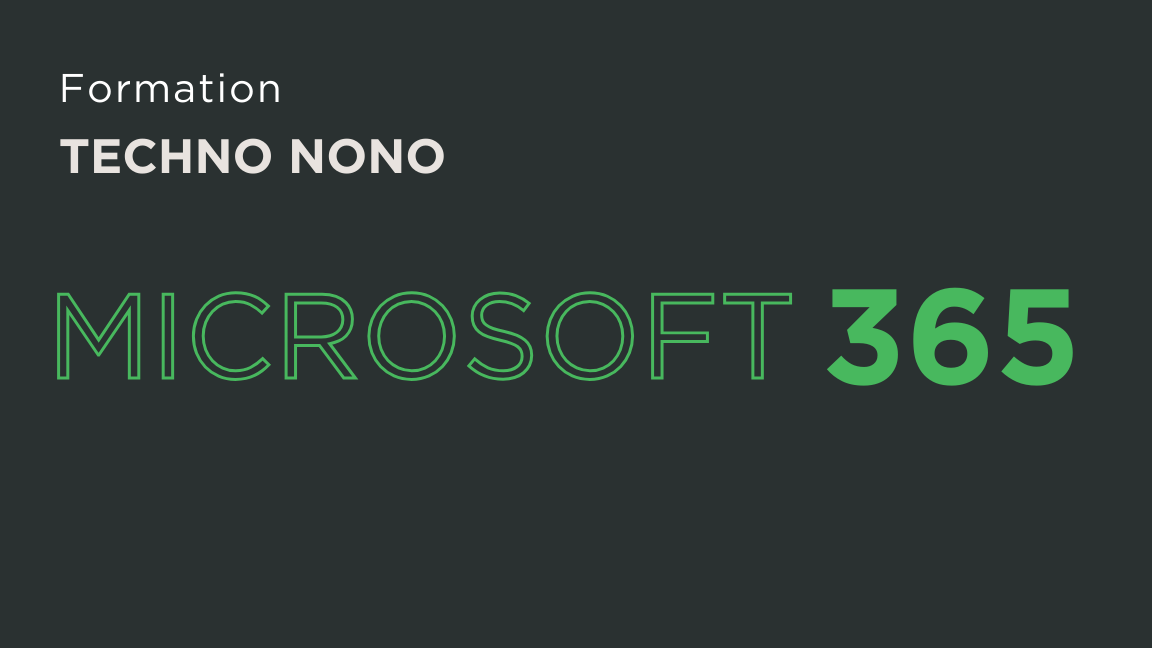 Formation sur Microsoft 365 - Niveau débutant