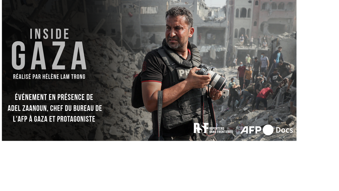 Projection et discussion documentaire «Inside Gaza»