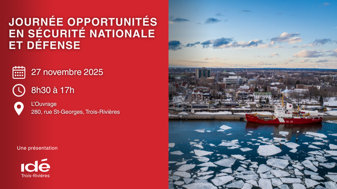 Journée Opportunités en sécurité nationale et défense