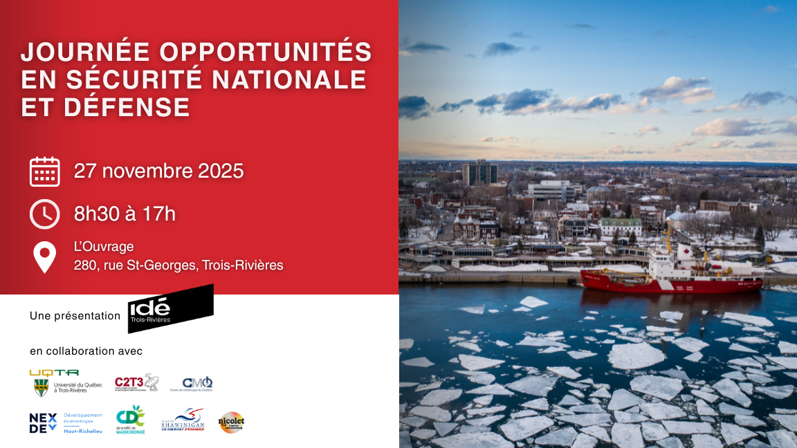 Journée Opportunités en sécurité nationale et défense