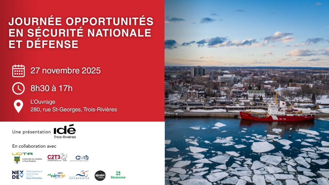 Journée Opportunités en sécurité nationale et défense