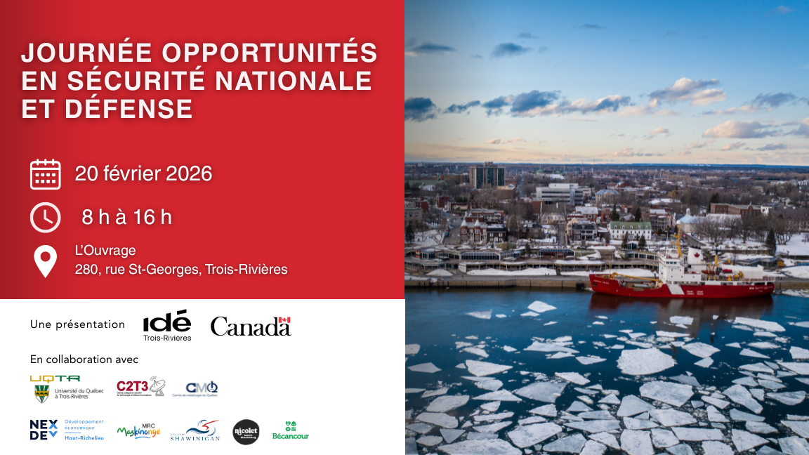 Journée Opportunités en sécurité nationale et défense