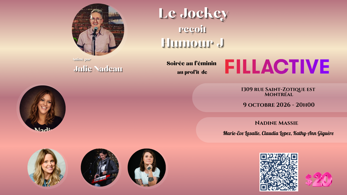 Humour J au féminin - au Jockey