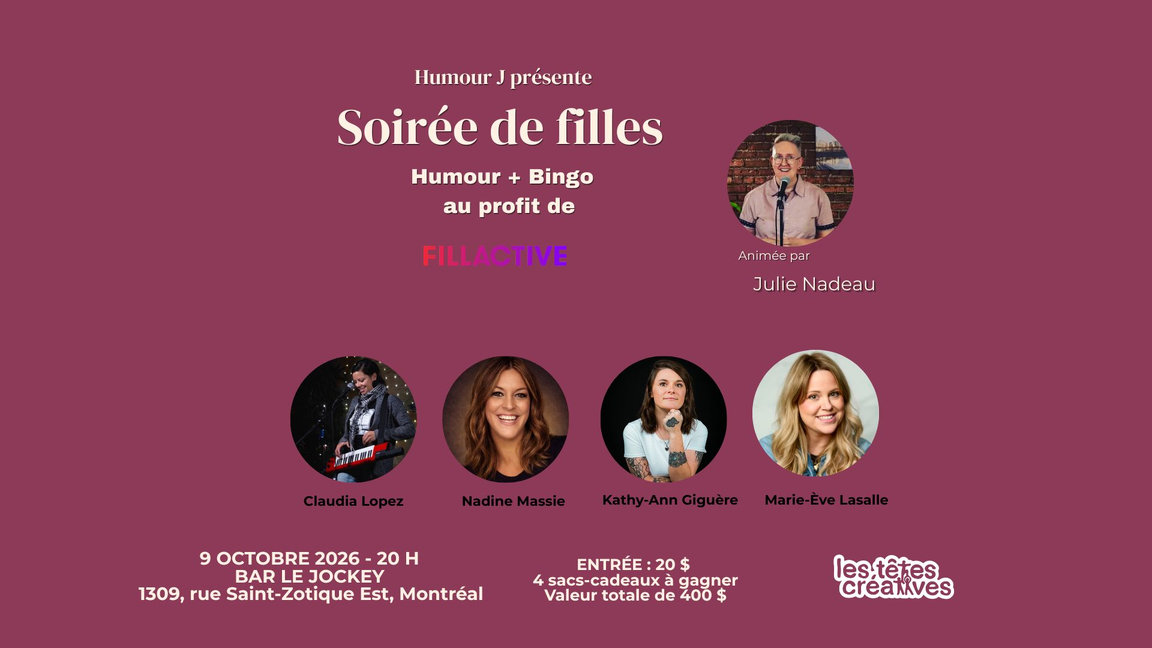 Humour J au féminin - au Jockey