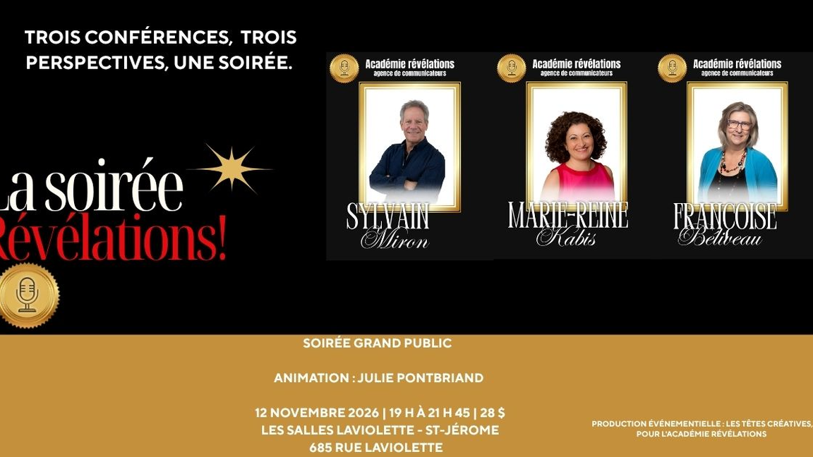 Soirée Révélations !