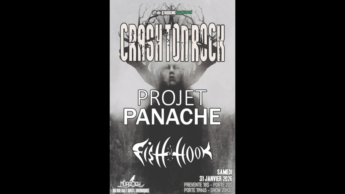 CRASH TON ROCK / PROJECT PANACHE / FISH HOOK