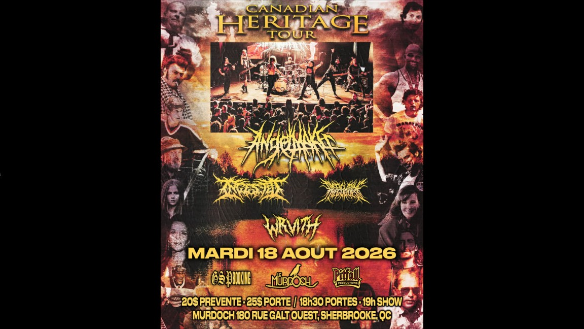 Angelmaker (BC) // Ingested (UK) // Disfiguring The Goddess (USA) // Wrvith