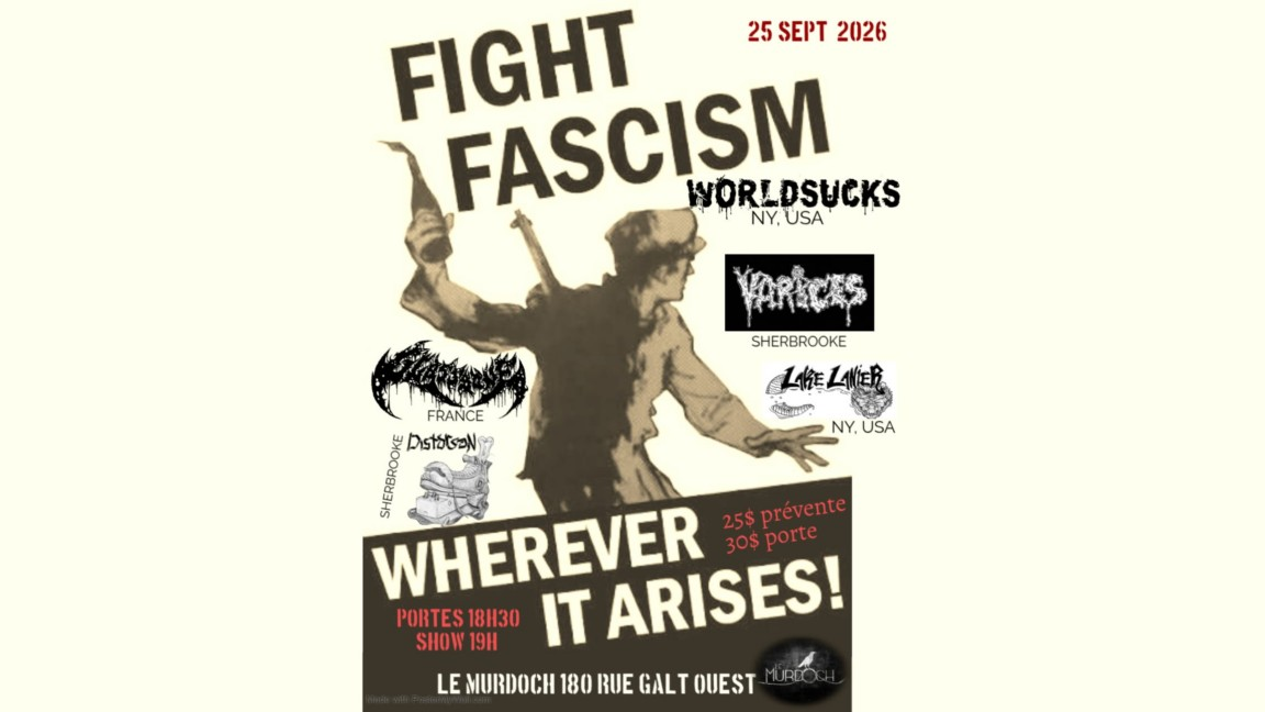 WORLDSUCKS - VARICES - LAKE LANIER - GLASSBONE - DISTORSON