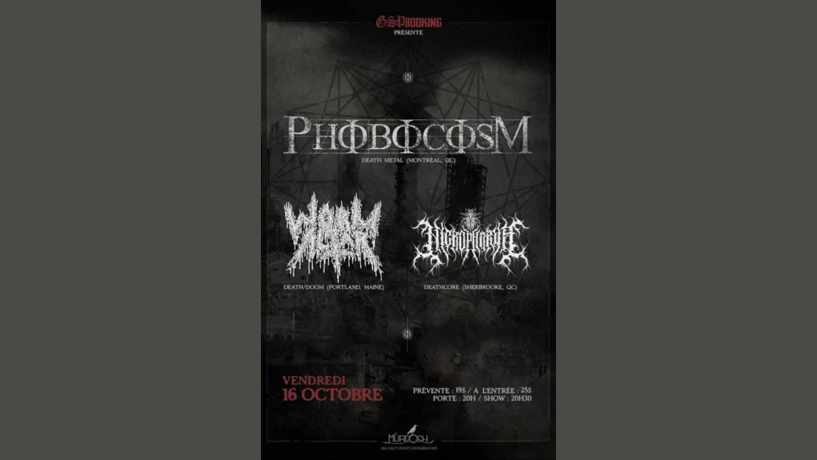 Phobocosm // Worm Altar (Portland, ME) // Nicrophorus