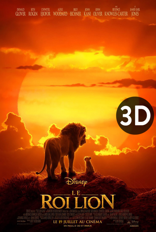 Roi lion 3D, Le