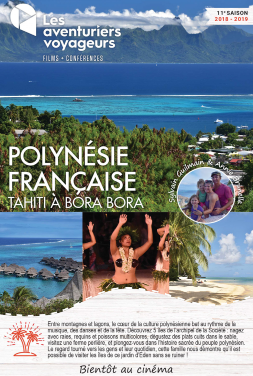 Ciné Voyage Polynésie Française - De Tahiti à Bora Bora