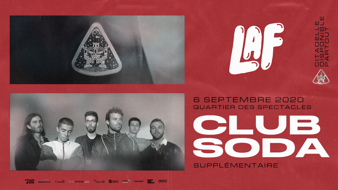 POSTPONED from March 14 to September 6 | LaF - Citadelle (La supplémentaire)