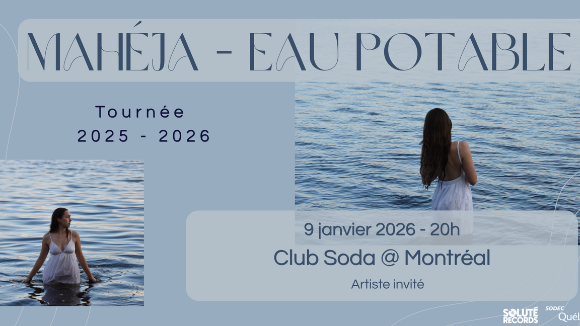 Mahéja - Lancement du EP ''Eau potable''