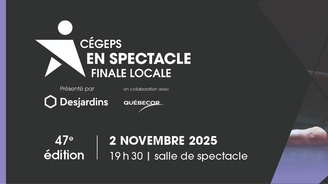 La finale locale de Cégeps en spectacle 2026