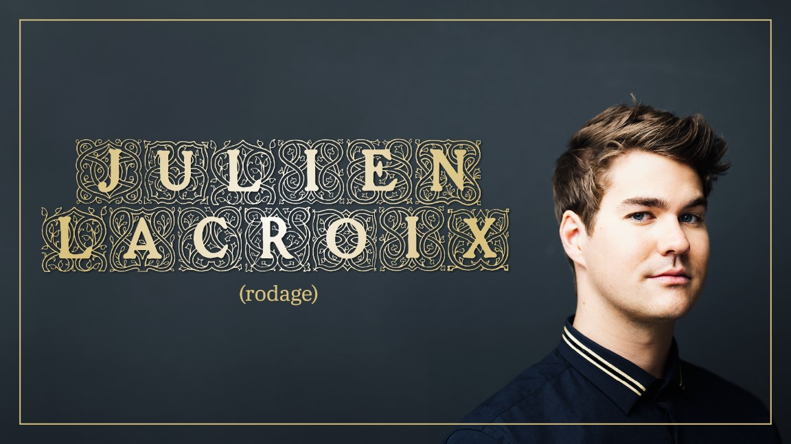 Julien Lacroix en rodage