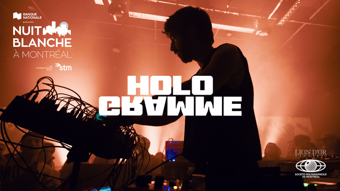 Hologramme - Nuit blanche à Montréal