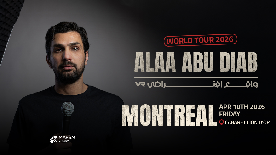 Stand up Comedy with Alaa Abu Diab // Montreal
