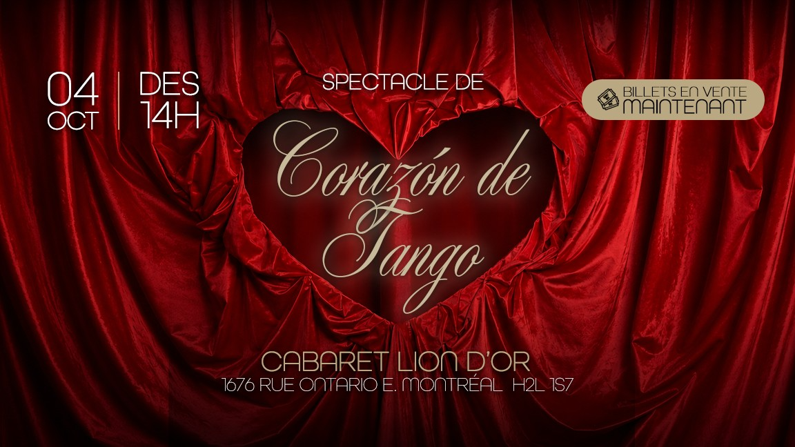 Spectacle de Corazón de Tango