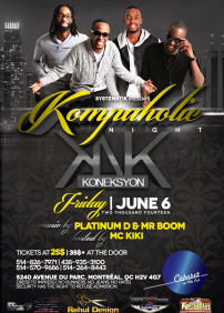 Kompaholic Night Koneksyon album release
