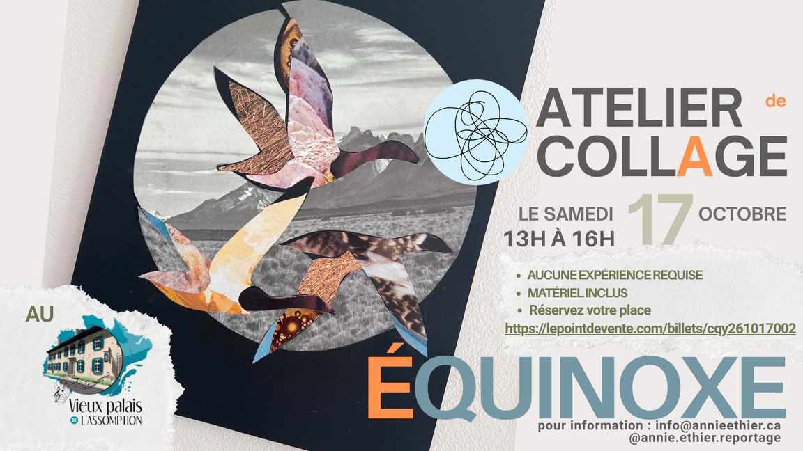 Atelier collage Équinox