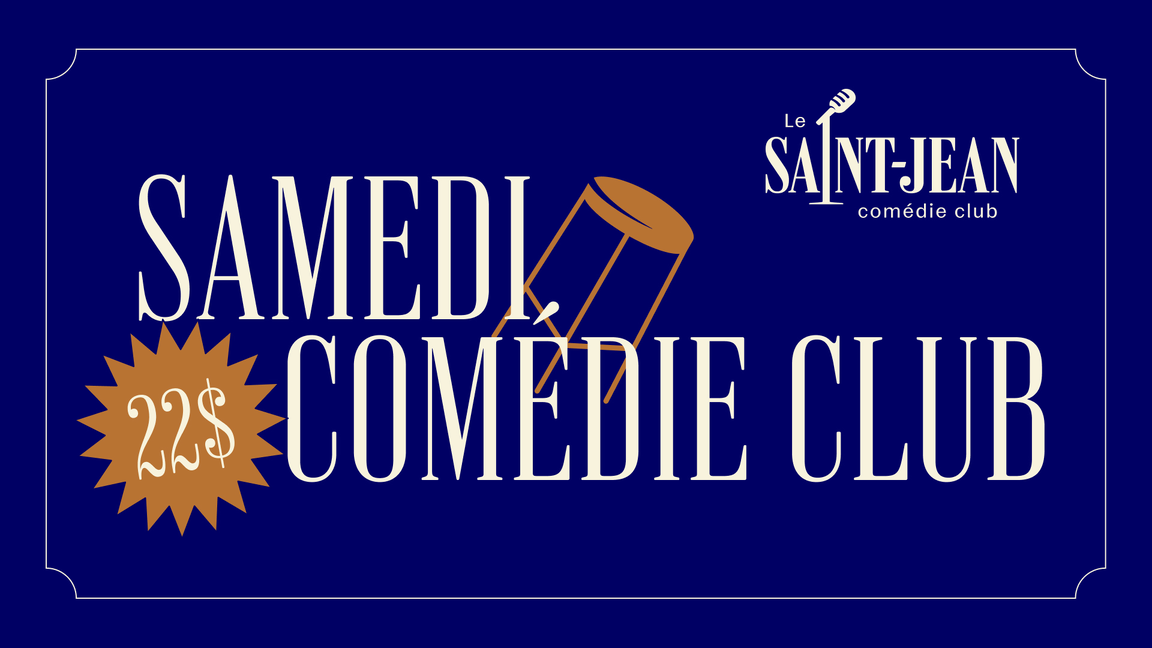 Les soirées COMÉDIE CLUB