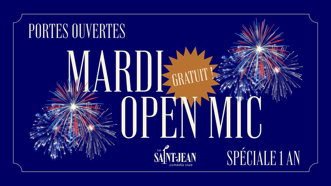 Open-Mic Spécial 1 an