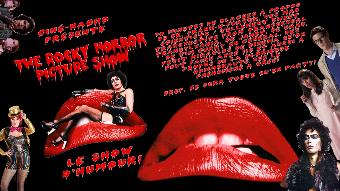 The Rocky Horror Picture Show : LE SHOW D'HUMOUR!