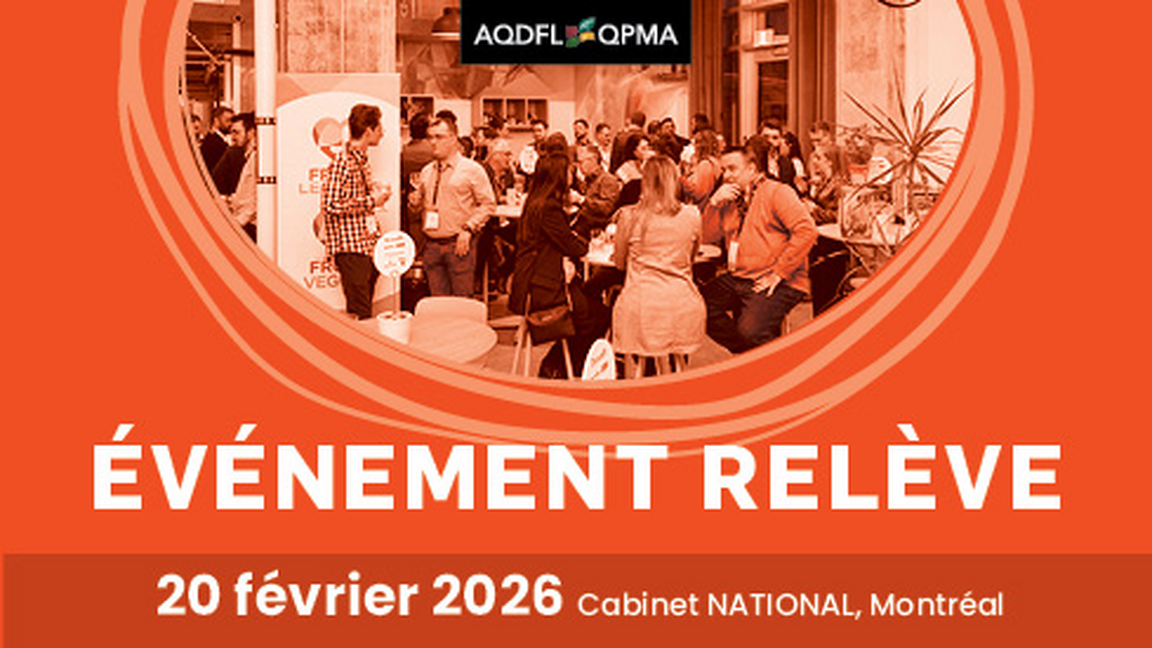 Événement Relève 2026 de l'AQDFL