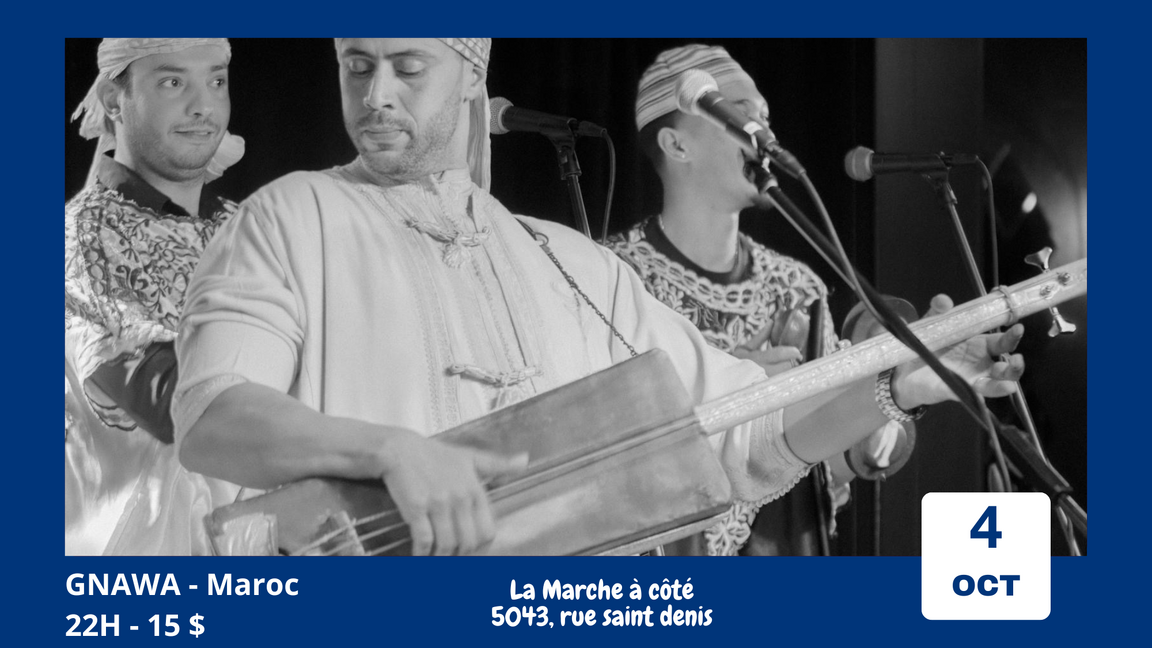 SOIRÉE GNAWA - MAALLEM CHERKAOUI