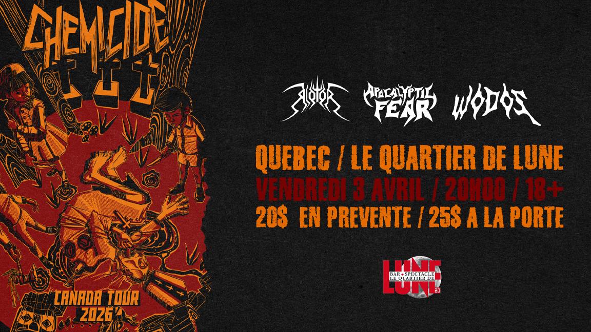 Chemicide // Riotor // Apocalyptic Fear // Mangrove